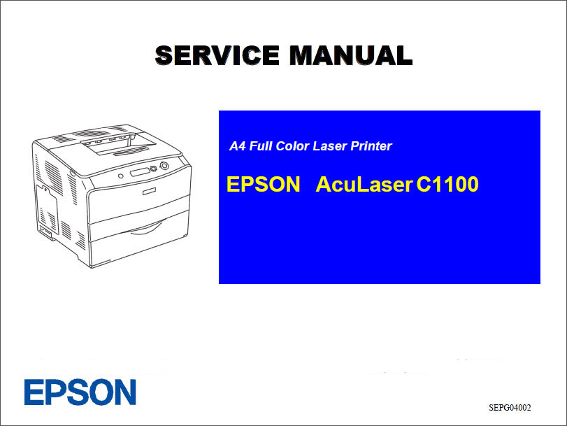 Epson Aculaser C1100_Color Service Manual-1